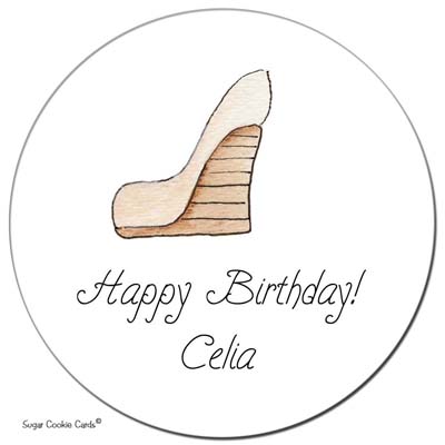 Sugar Cookie Gift Stickers - Well Heeled